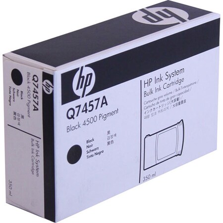 Hp HP, Q7457A Black 4500 Pigment Bulk Ink Cartridge Q7457A